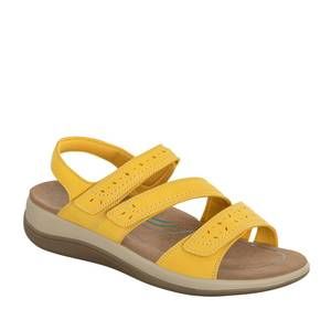 NEW ORTHOFEET women's naxos sandal in yellow